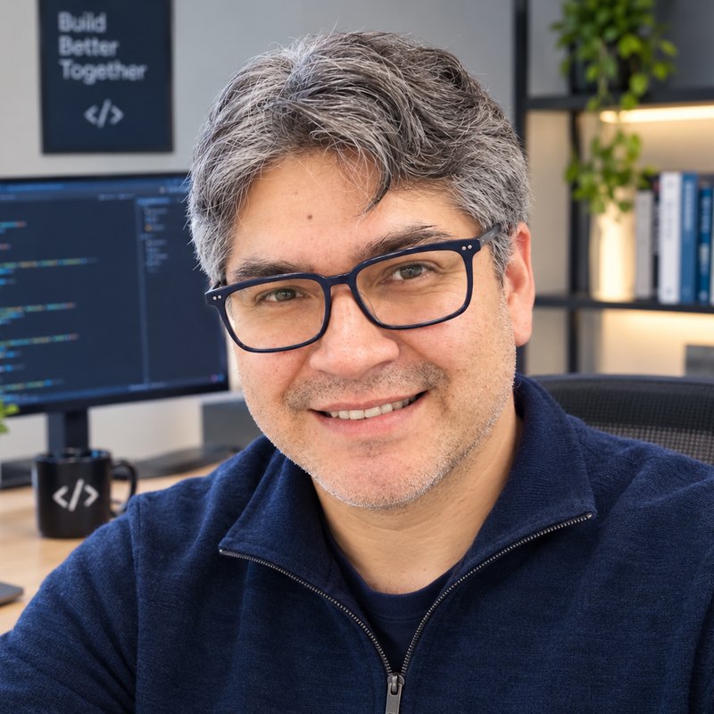 Portrait of Fernando Pacheco, founder of LatiTech